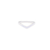 Asfour Wishbone Ring In 925 Sterling Silver RD0023-8